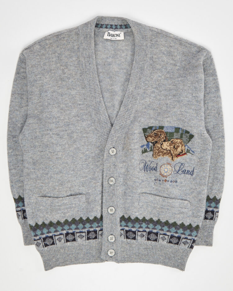 Кардиган Baront made in Italy с вышивкой