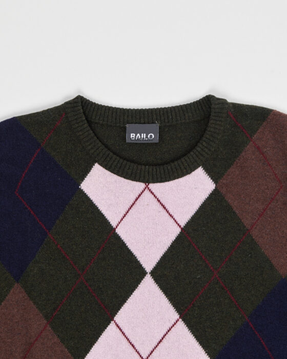 Винтажный свитер из мериносовой шерсти — фото 3