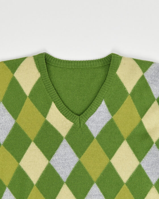 Свитер с ромбами — фото 3