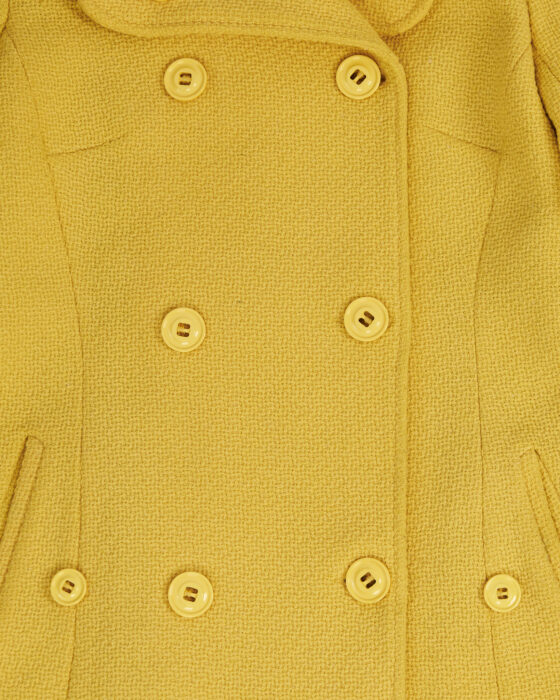 Винтажное двубортное пальто made in Japan — фото 4