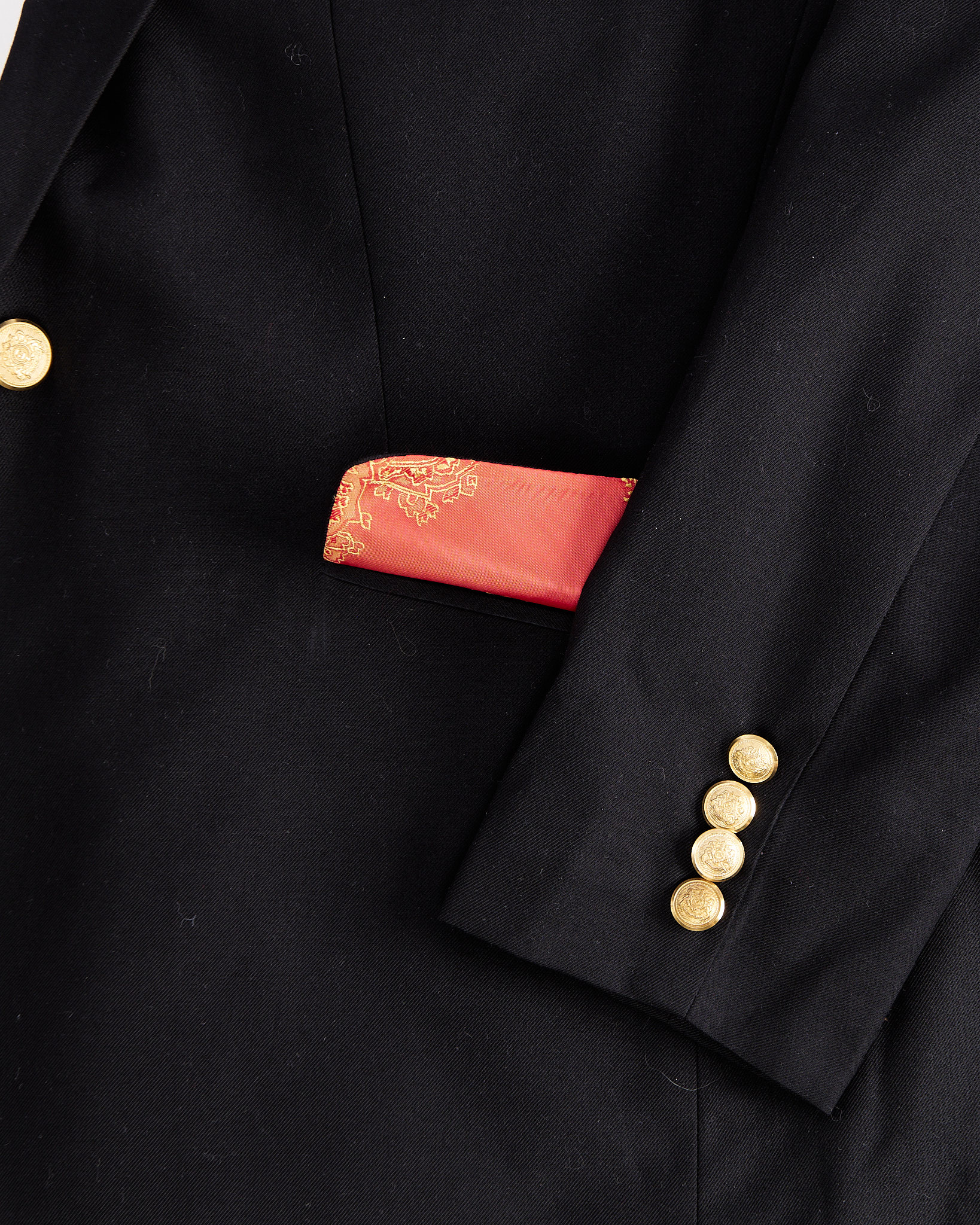 Пиджак с контрастной жаккардовой подкладкой — изображение 6