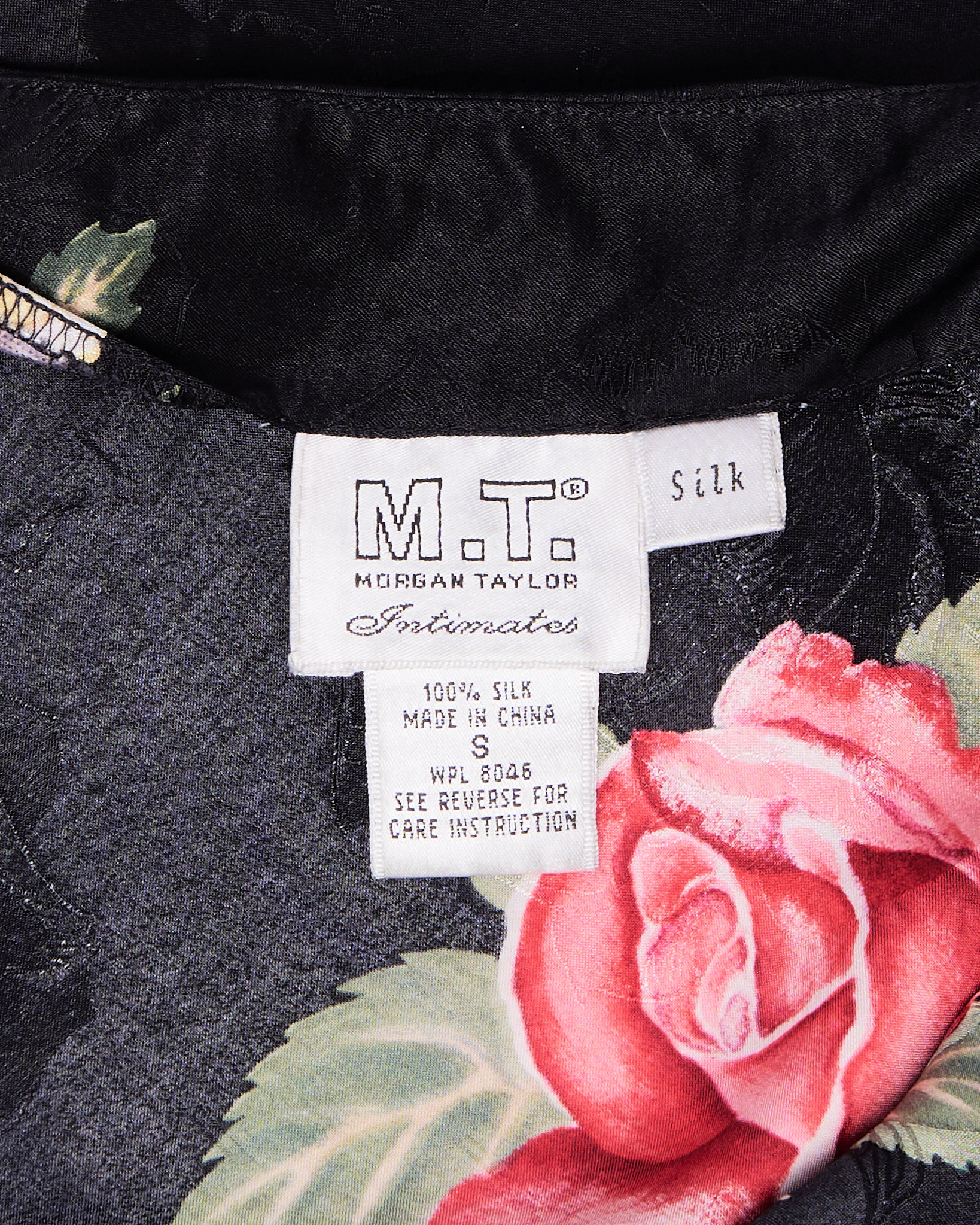 Шёлковая комбинация Morgan Taylor с цветочным рисунком — изображение 4