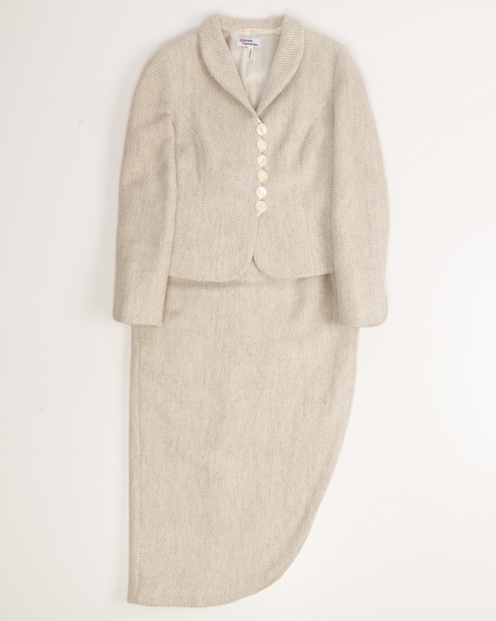 Костюм из шерсти Marcela Hernández