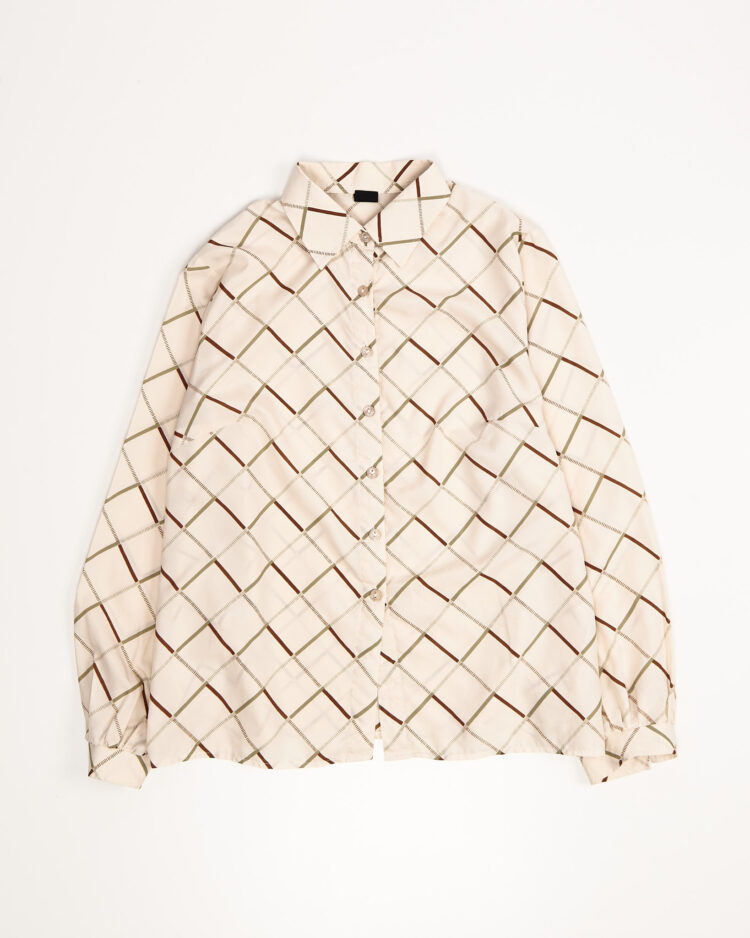 Рубашка с графичным принтом