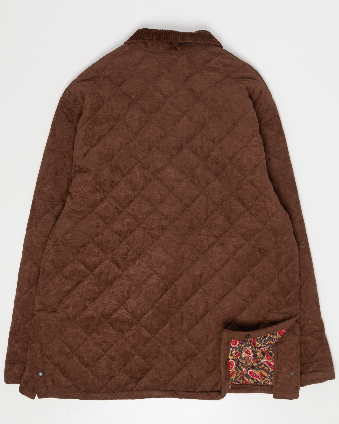 Стеганая куртка с бархатистым воротником — изображение 2