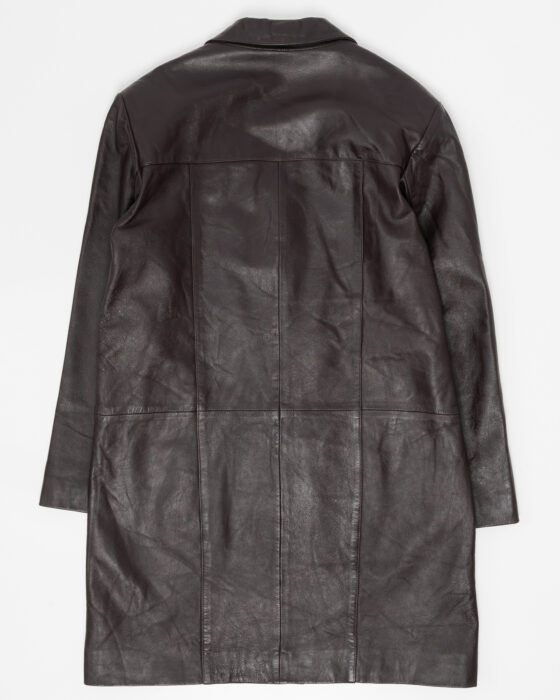 Пальто из натуральной кожи — фото 2