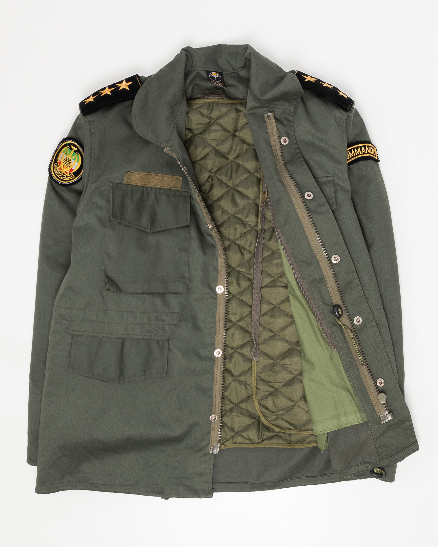 Винтажная армейская куртка с утеплённой подкладкой SEPAHAN — изображение 5