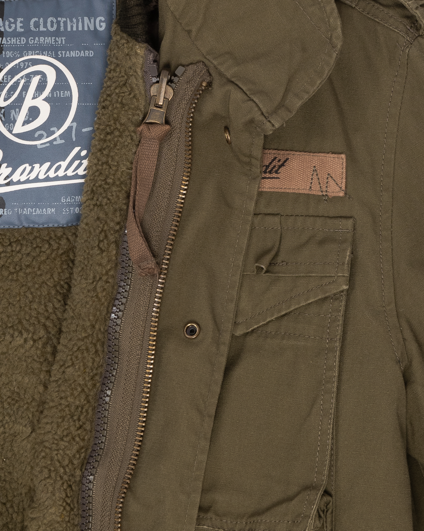 Brandit утеплённая куртка-парка M65 Giant — изображение 3