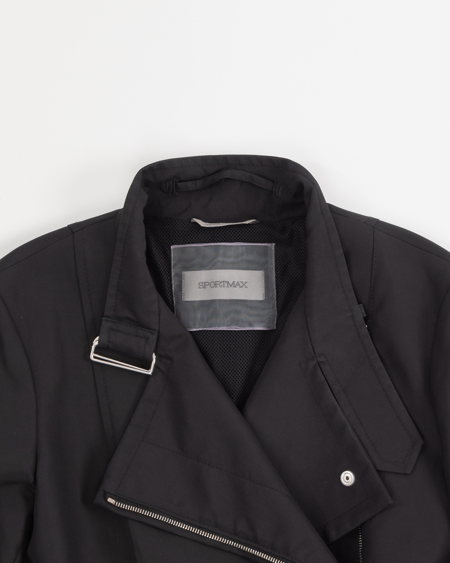 Плащ Sportmax с асимметричной застёжкой — изображение 4