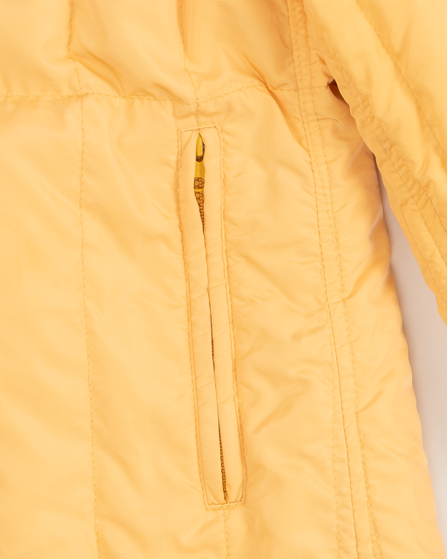 Желтая стеганая куртка куртка Fay — изображение 5