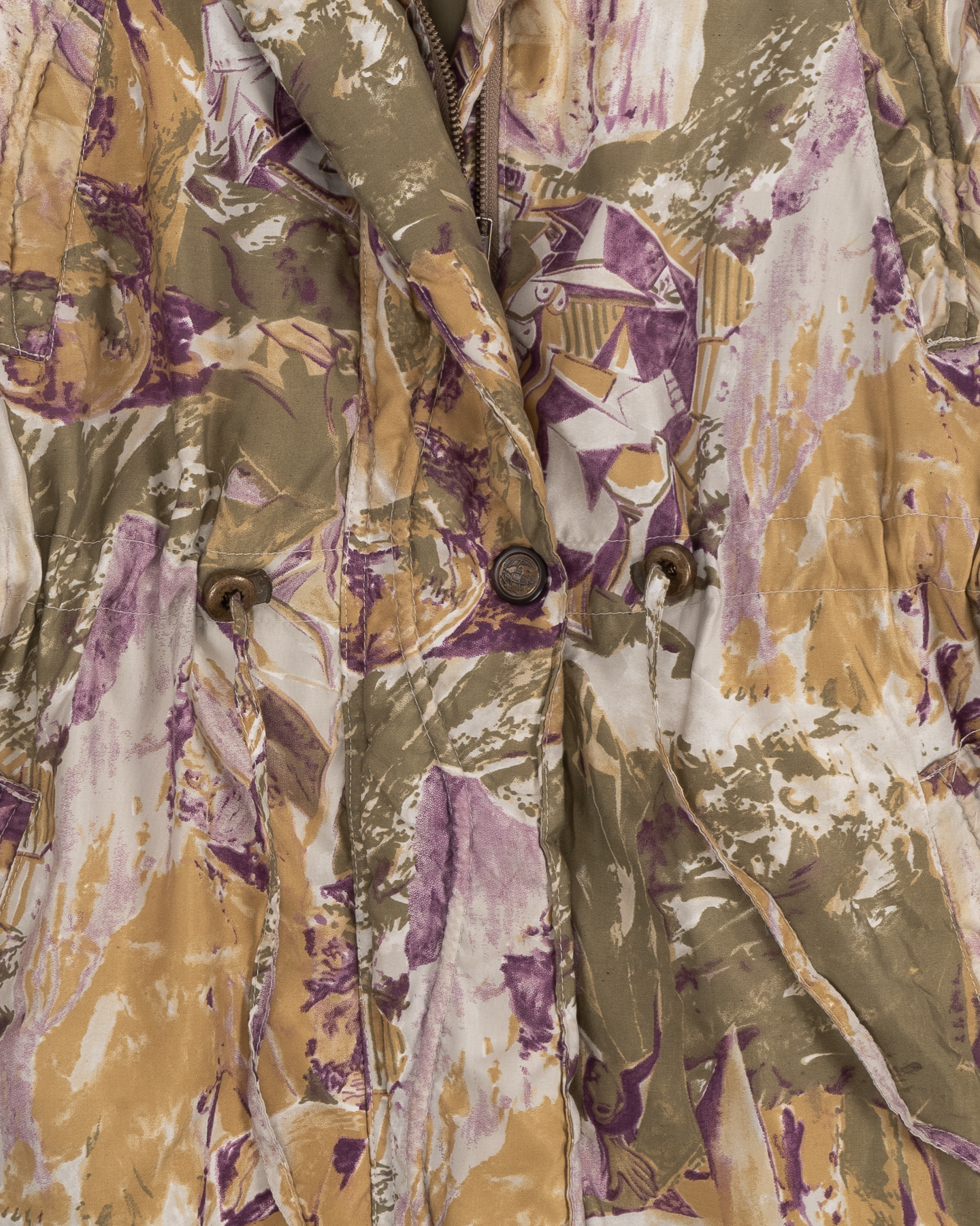 Парка с абстрактным принтом — изображение 4