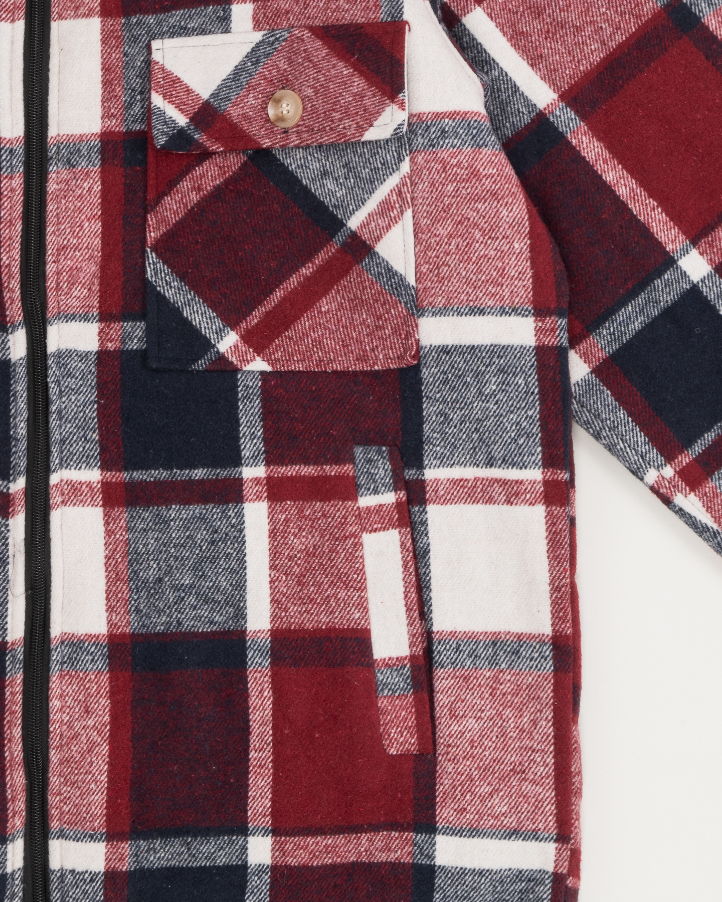 Рубашка-куртка в крупную клетку — изображение 4