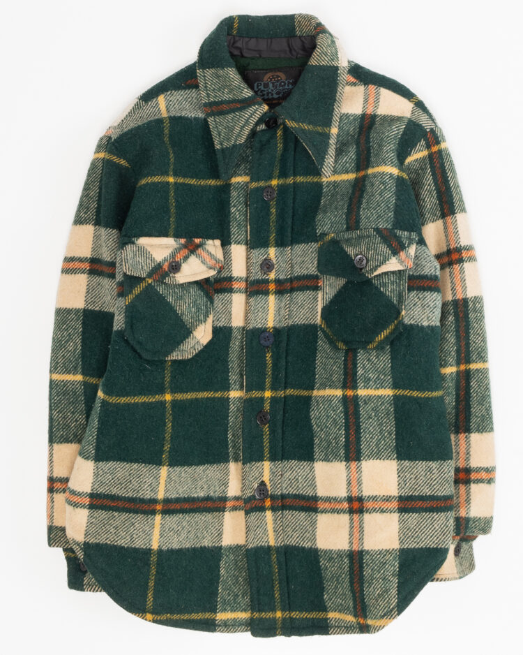 Рубашка-куртка в крупную клетку