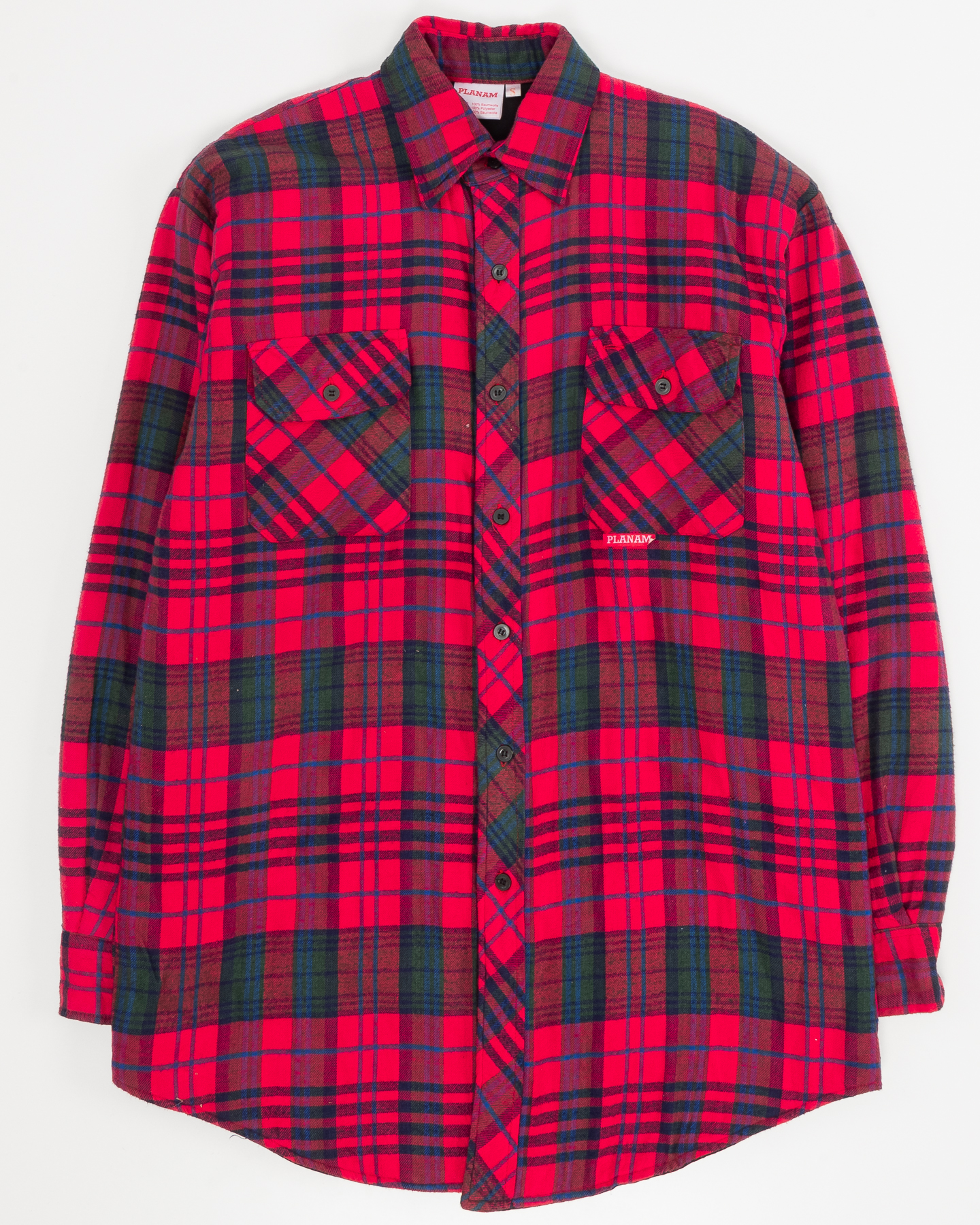 Теплая рубашка PLANAM в клетку