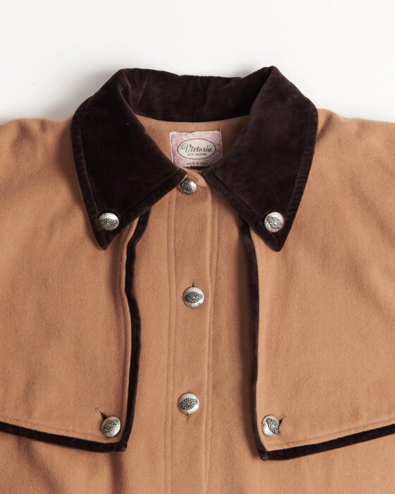 Шерстяной кейп Victoria Victoria — фото 3