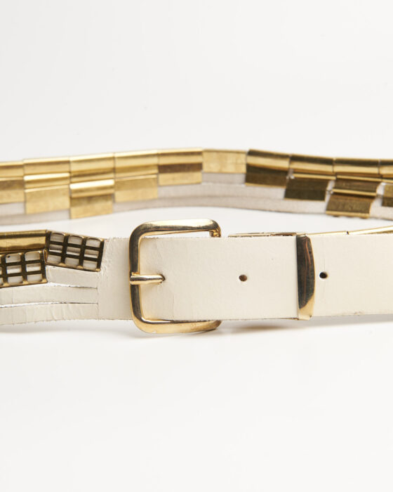 Ремень с металлическими элементами — фото 3