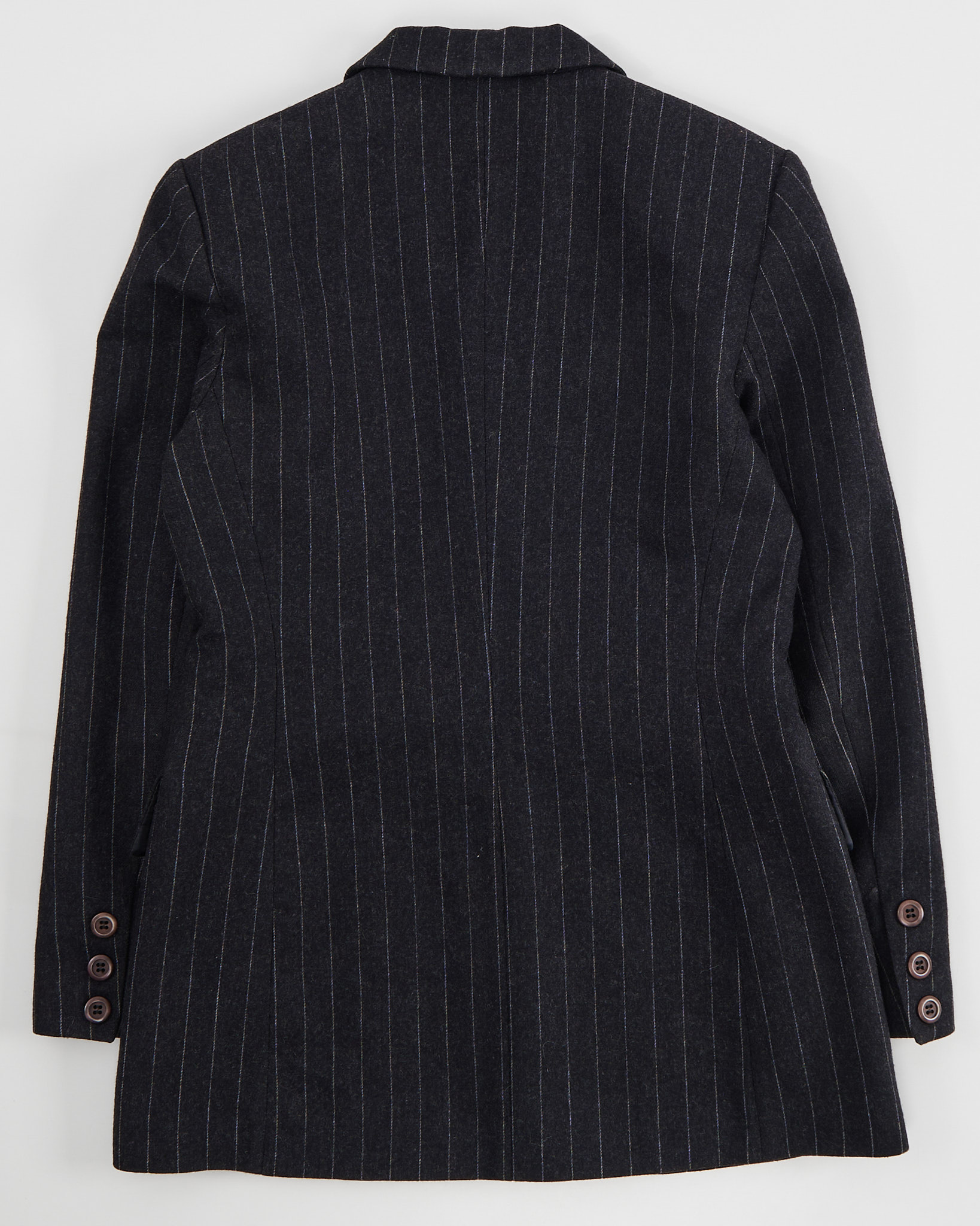 Пиджак в тонкую полоску из шерсти — изображение 2