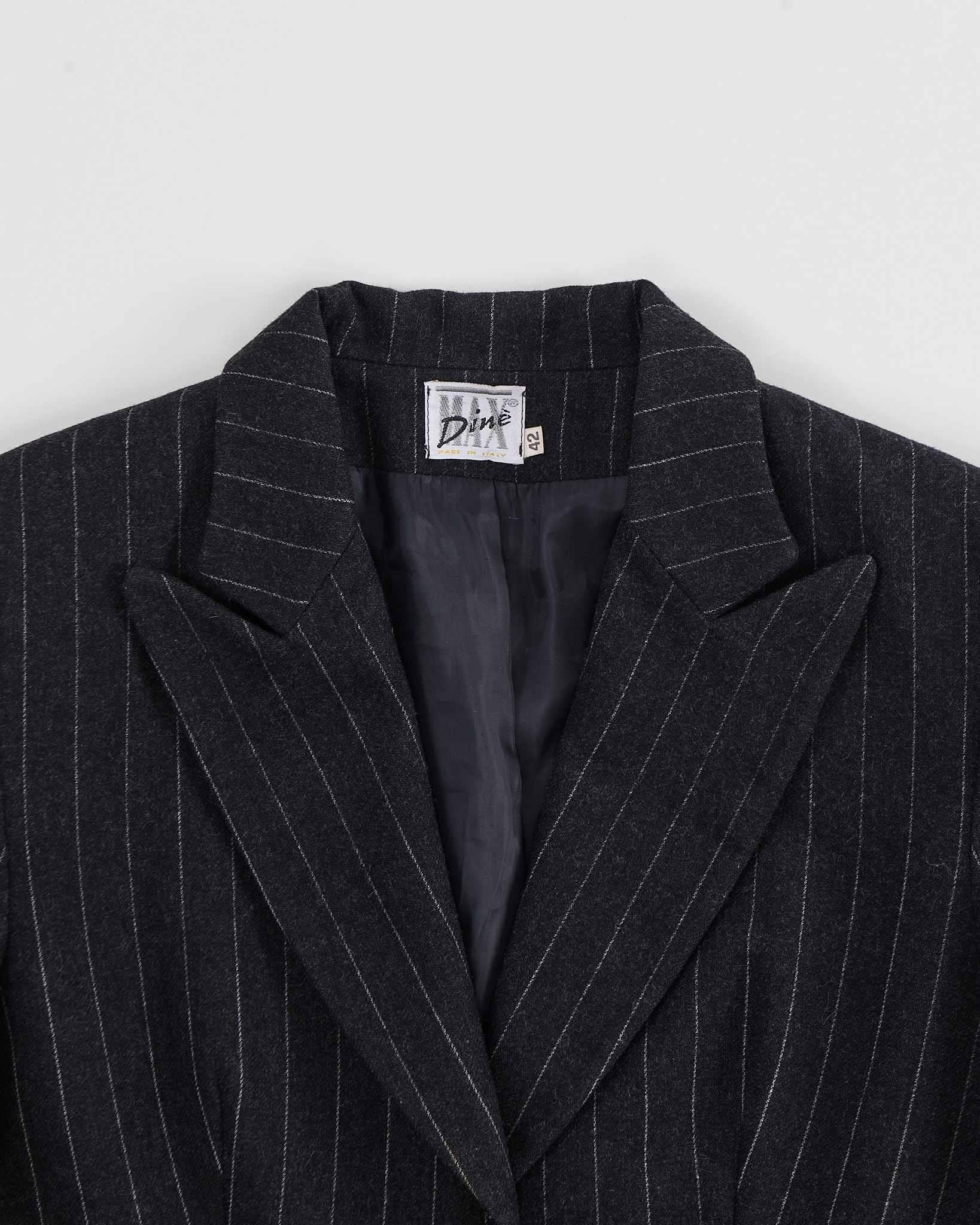 Пиджак в тонкую полоску из шерсти — изображение 4