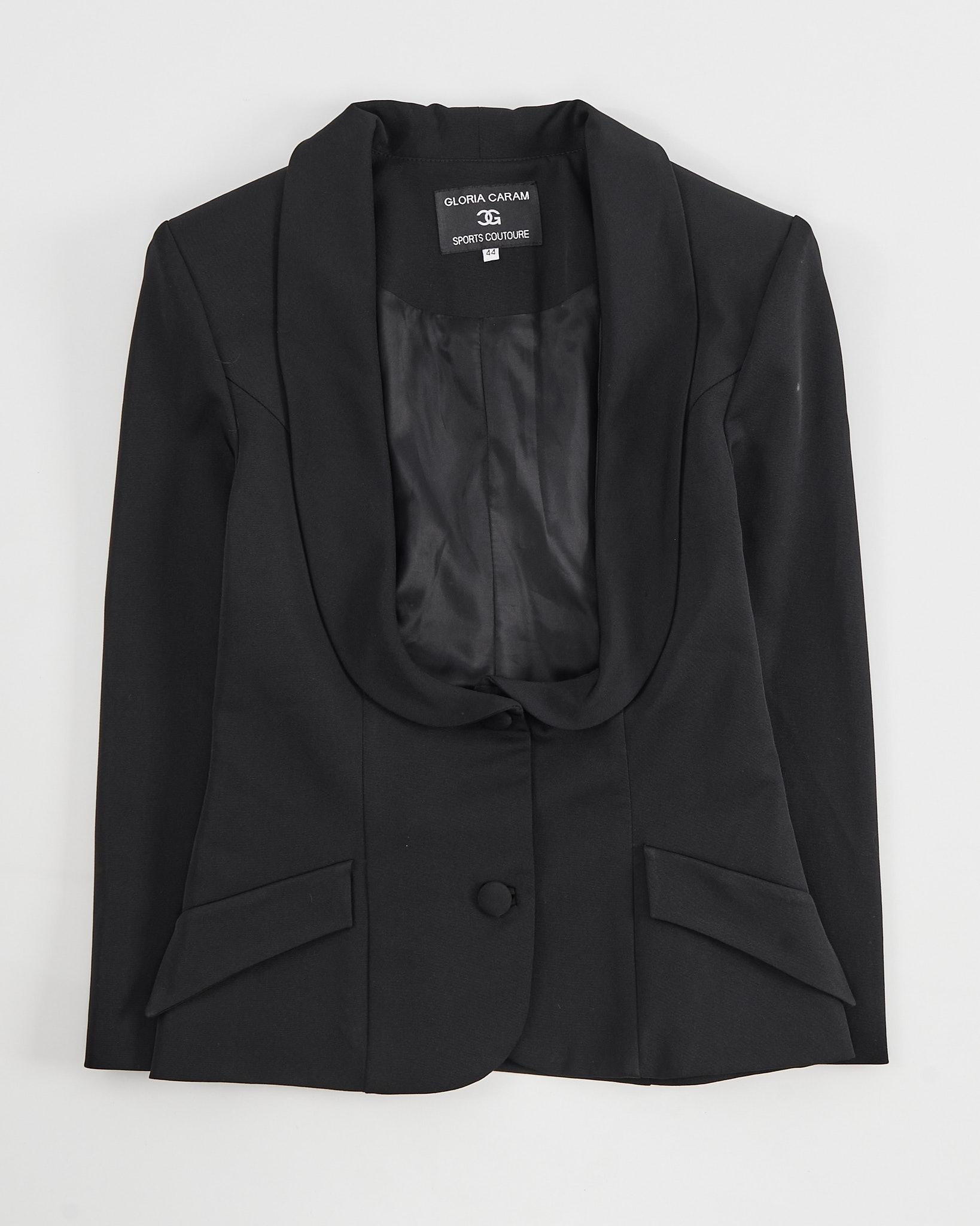Черный жакет Gloria Caram
