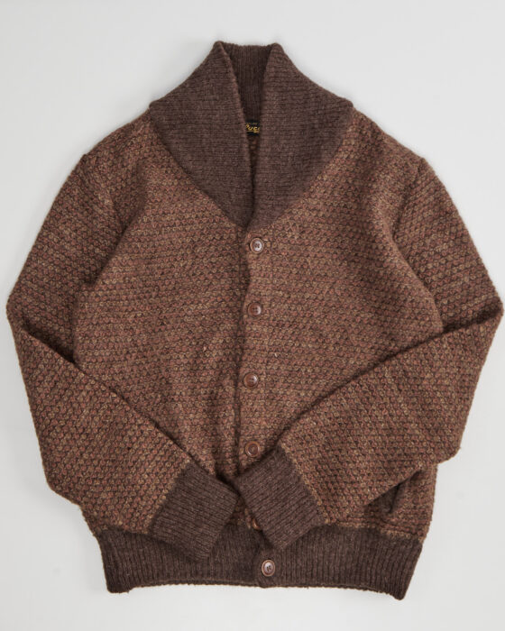 Кардиган и шерсти с  узором