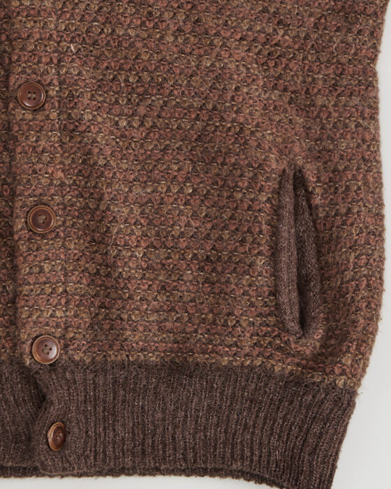 Кардиган и шерсти с  узором — фото 4