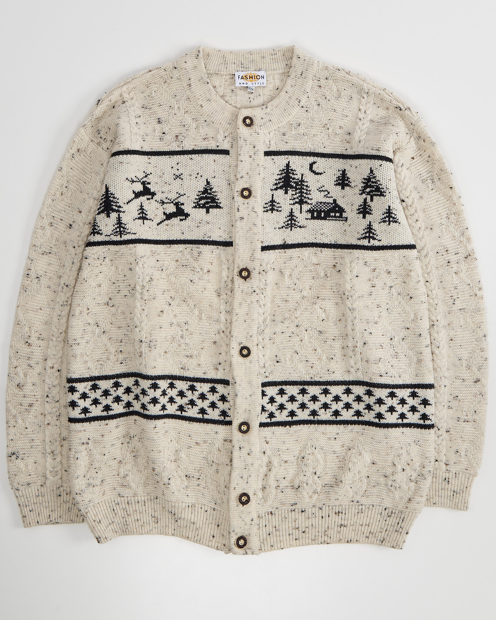 Кардиган с рисунком made in Germany