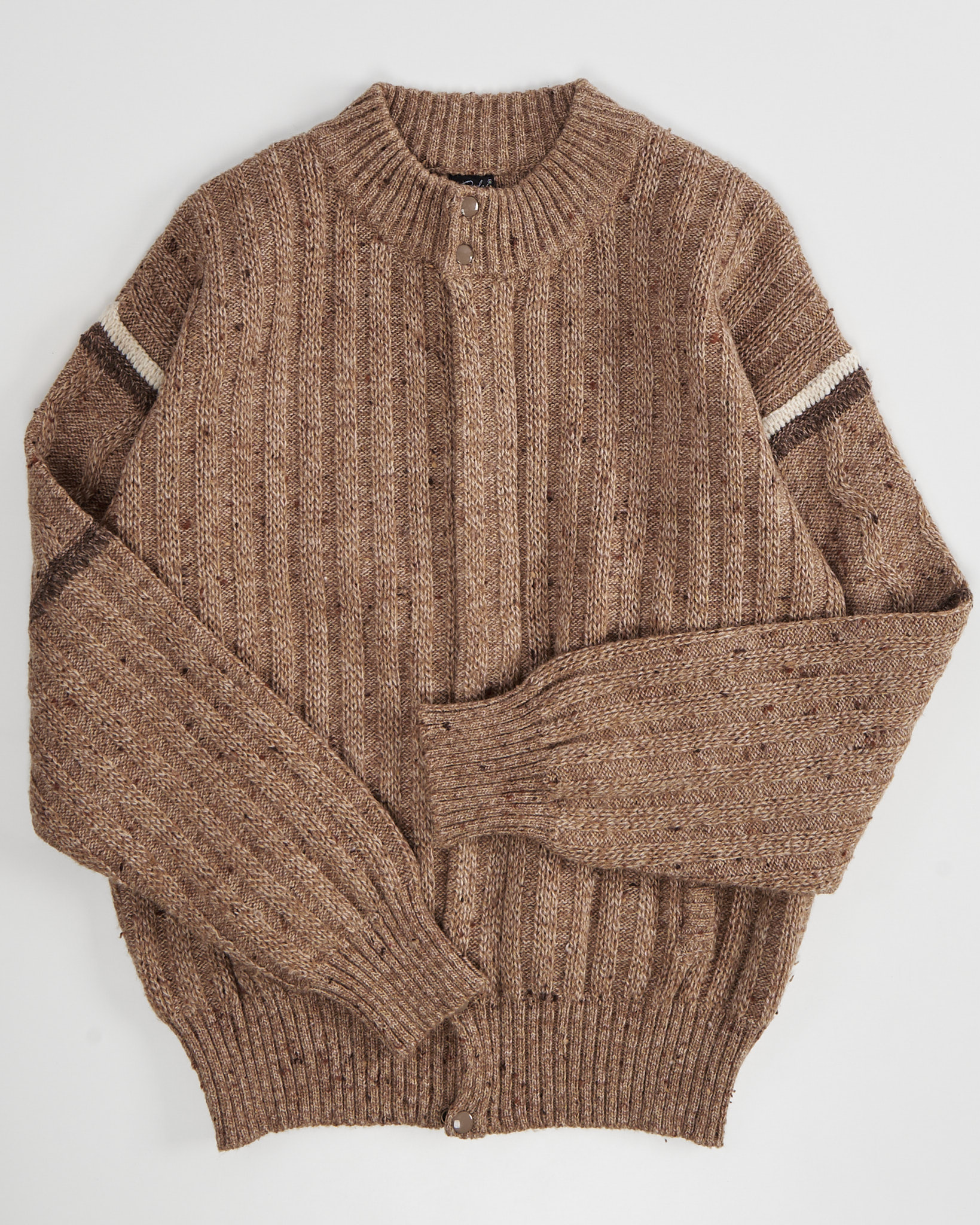 Кардиган из шерсти на замке Made in Italy