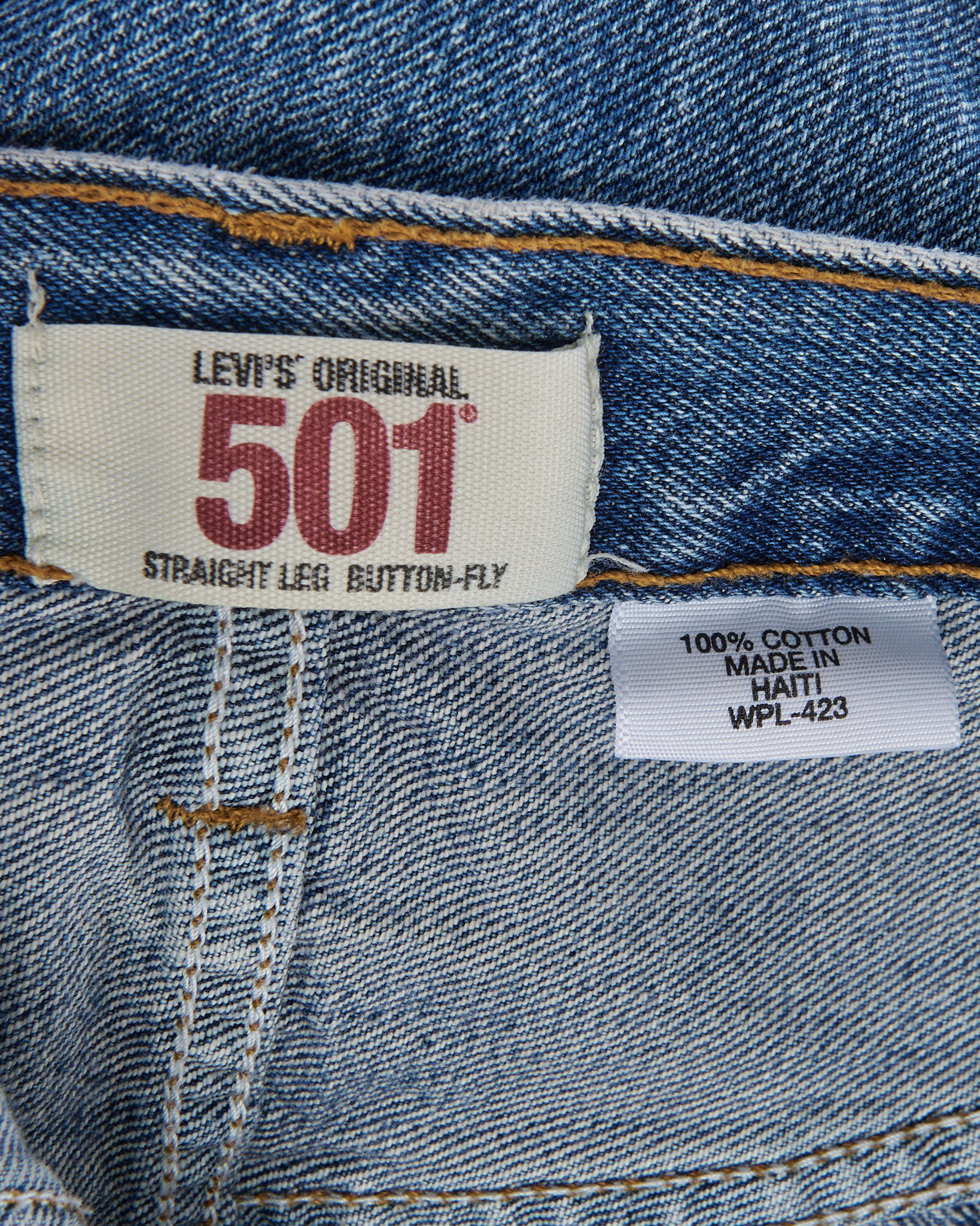 Джинсы LEVI’S 501 прямая посадка — изображение 5