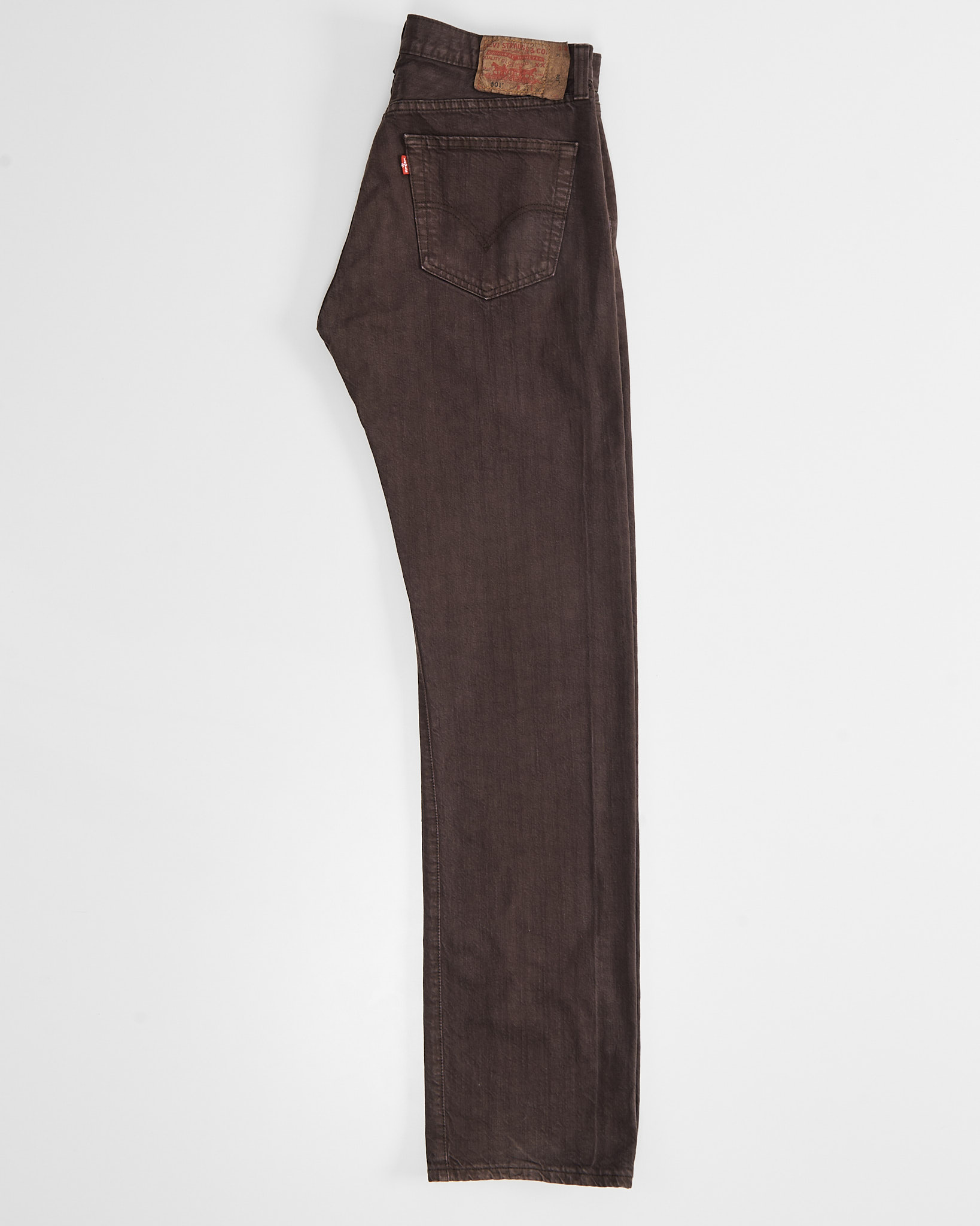 Джинсы коричневые Levi’s 501 — изображение 2