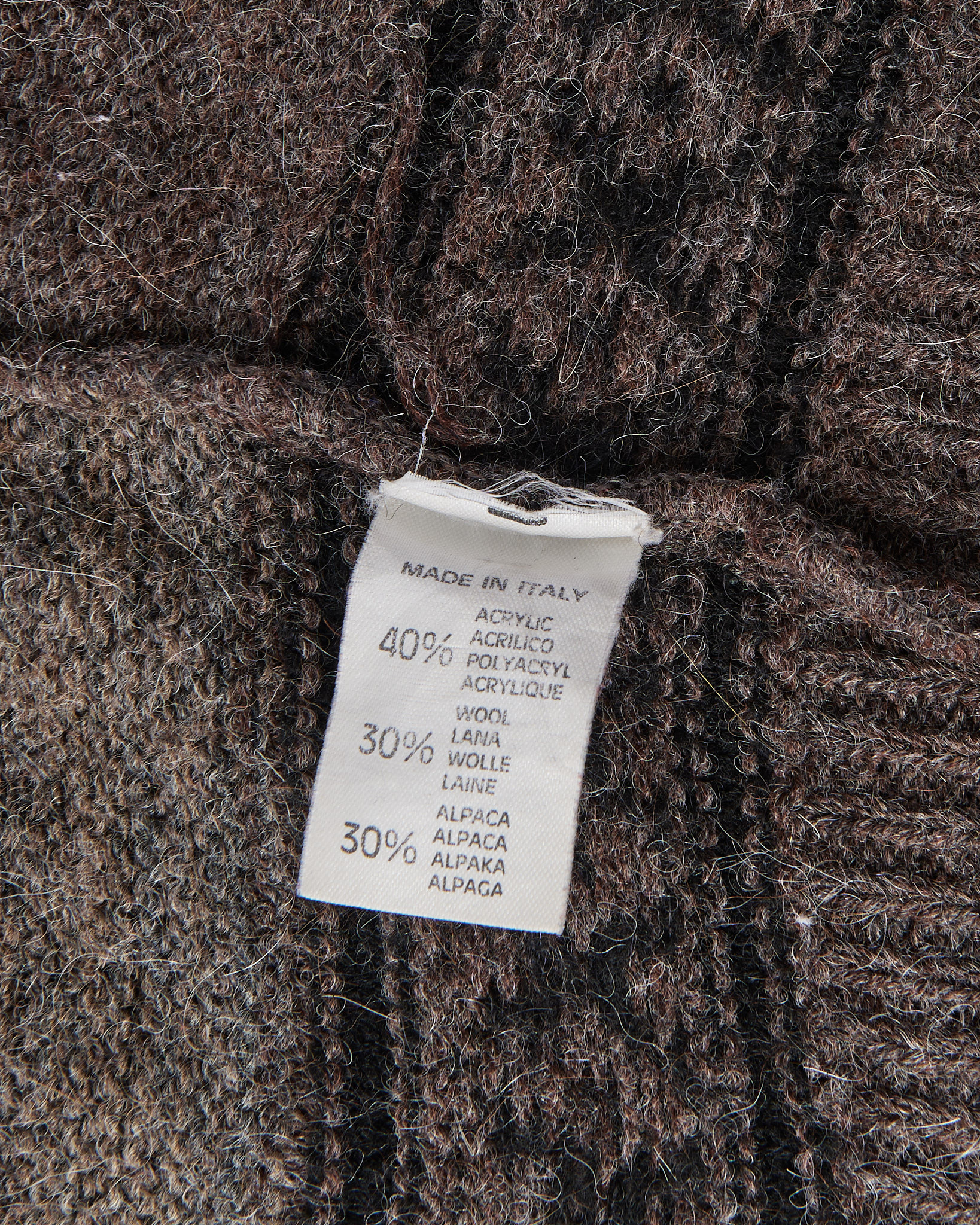 Джемпер с горным мотивом и глубоким воротом — изображение 5