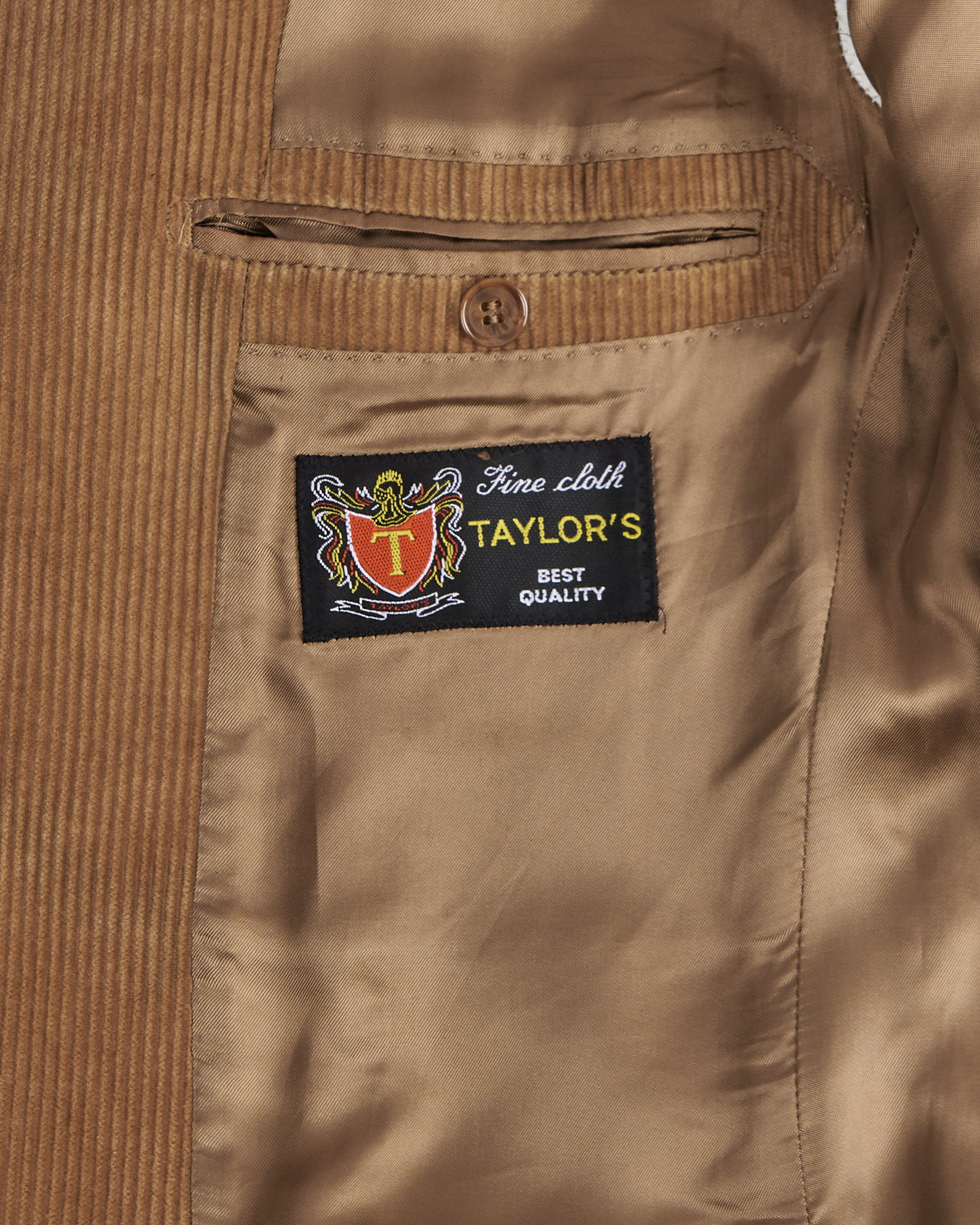 Пиджак Taylor’s из мягкого хлопкового велюра — изображение 3