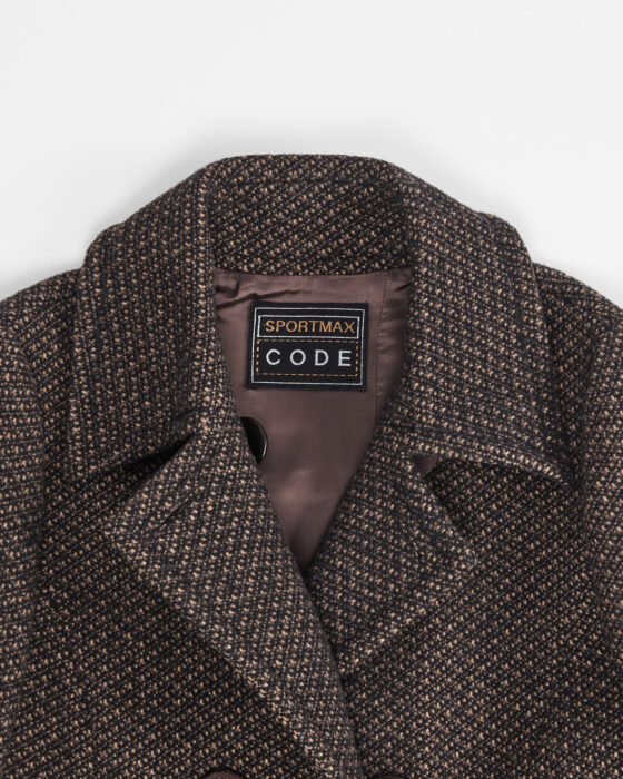 Пальто Sportmax Code с кружевными манжетами Sportmax — фото 4