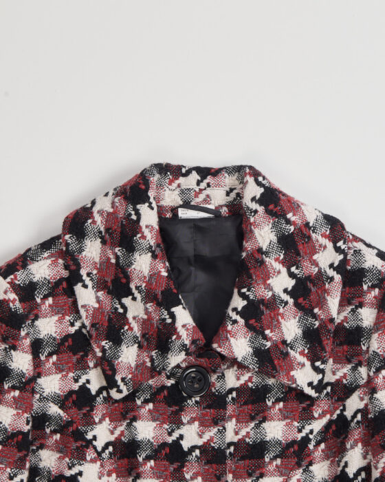 Укороченное пальто пье де пуль — фото 3