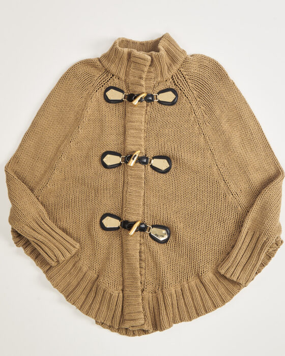 Кардиган-пончо с декоративными пряжками Michael Kors