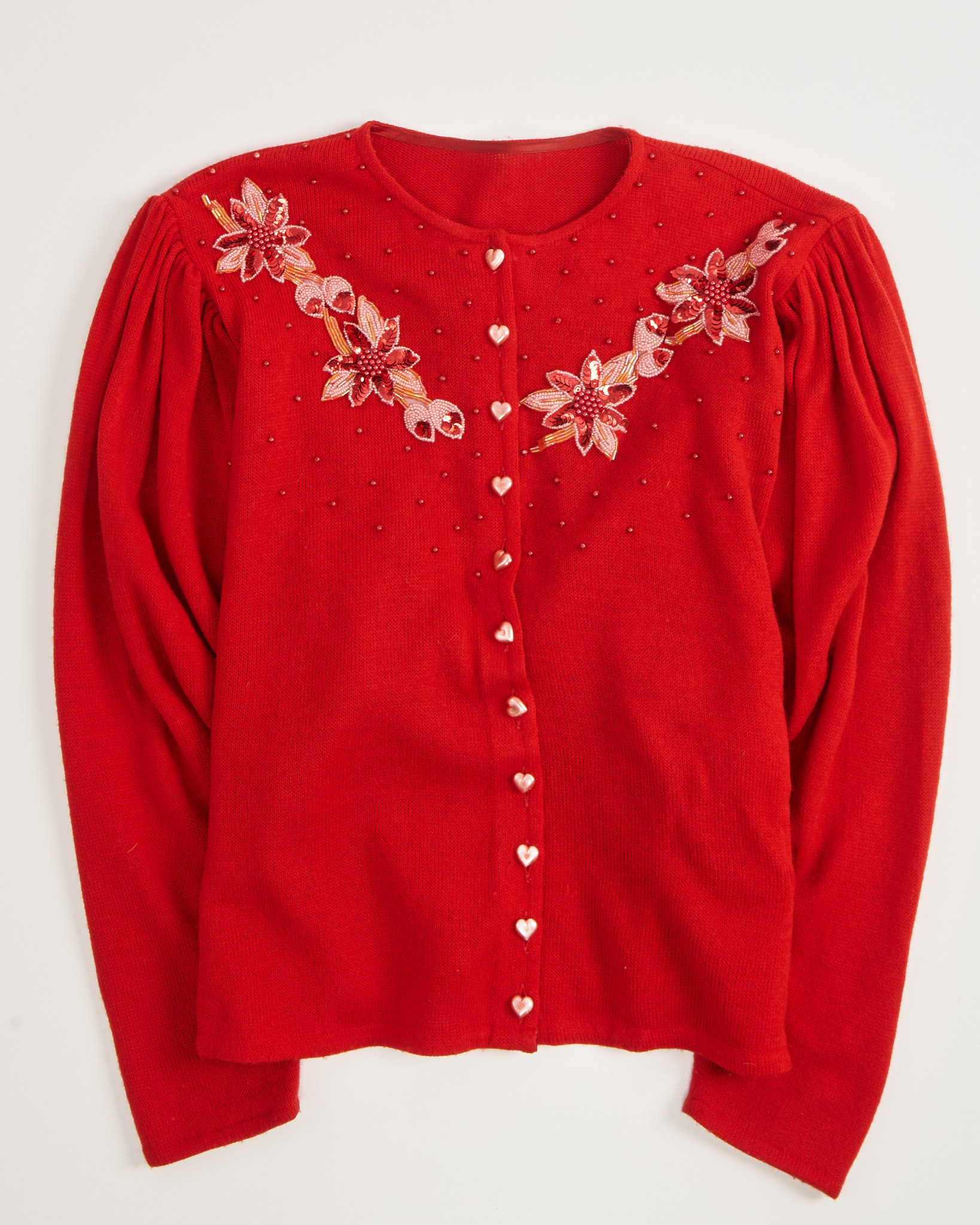 Кардиган с вышивкой handmade