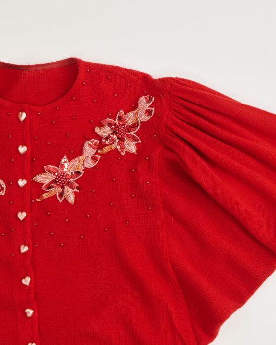 Кардиган с вышивкой handmade — фото 3