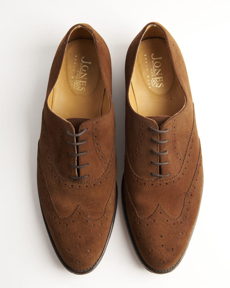 Броги из замши Jones Bootmaker