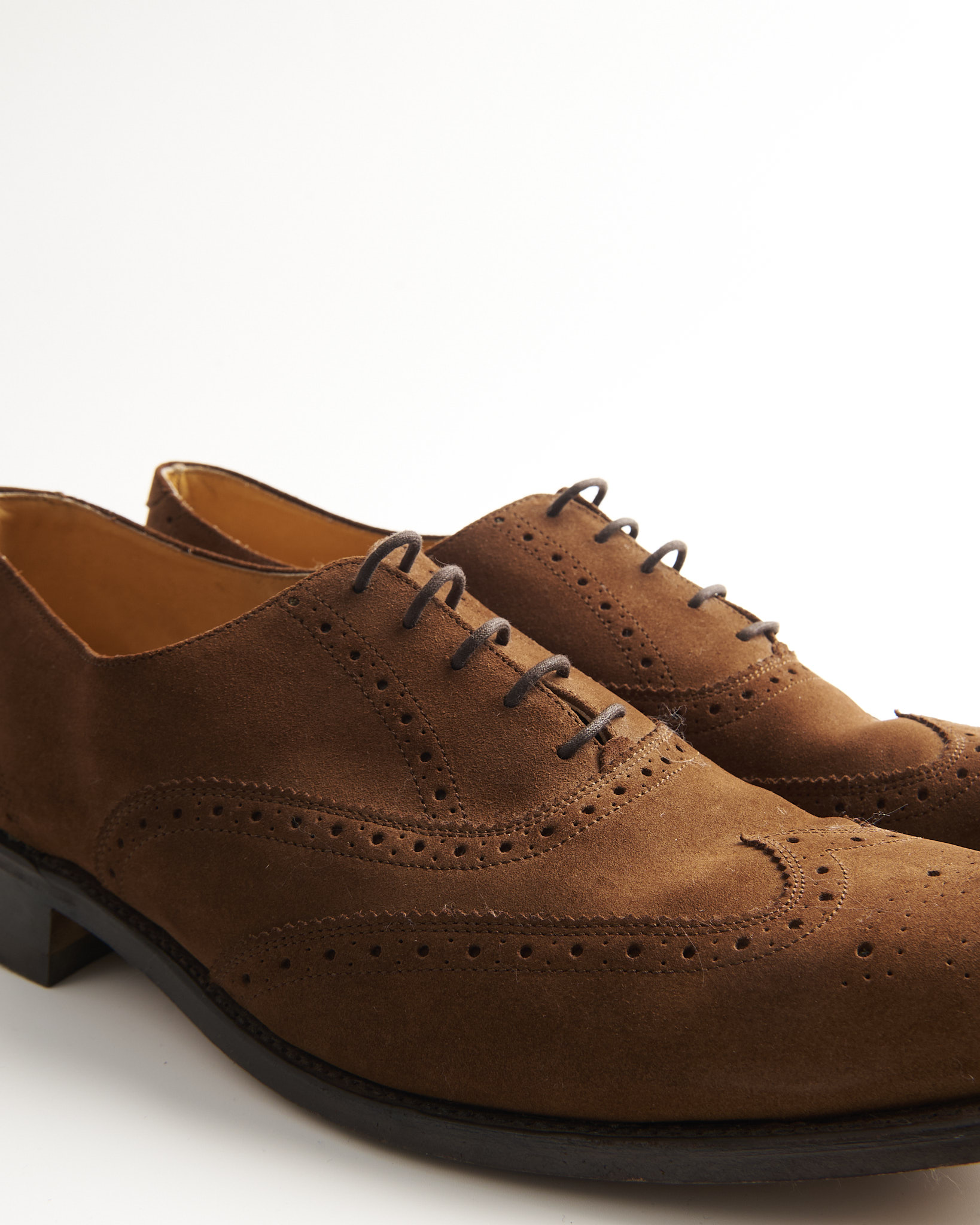 Броги из замши Jones Bootmaker — изображение 5