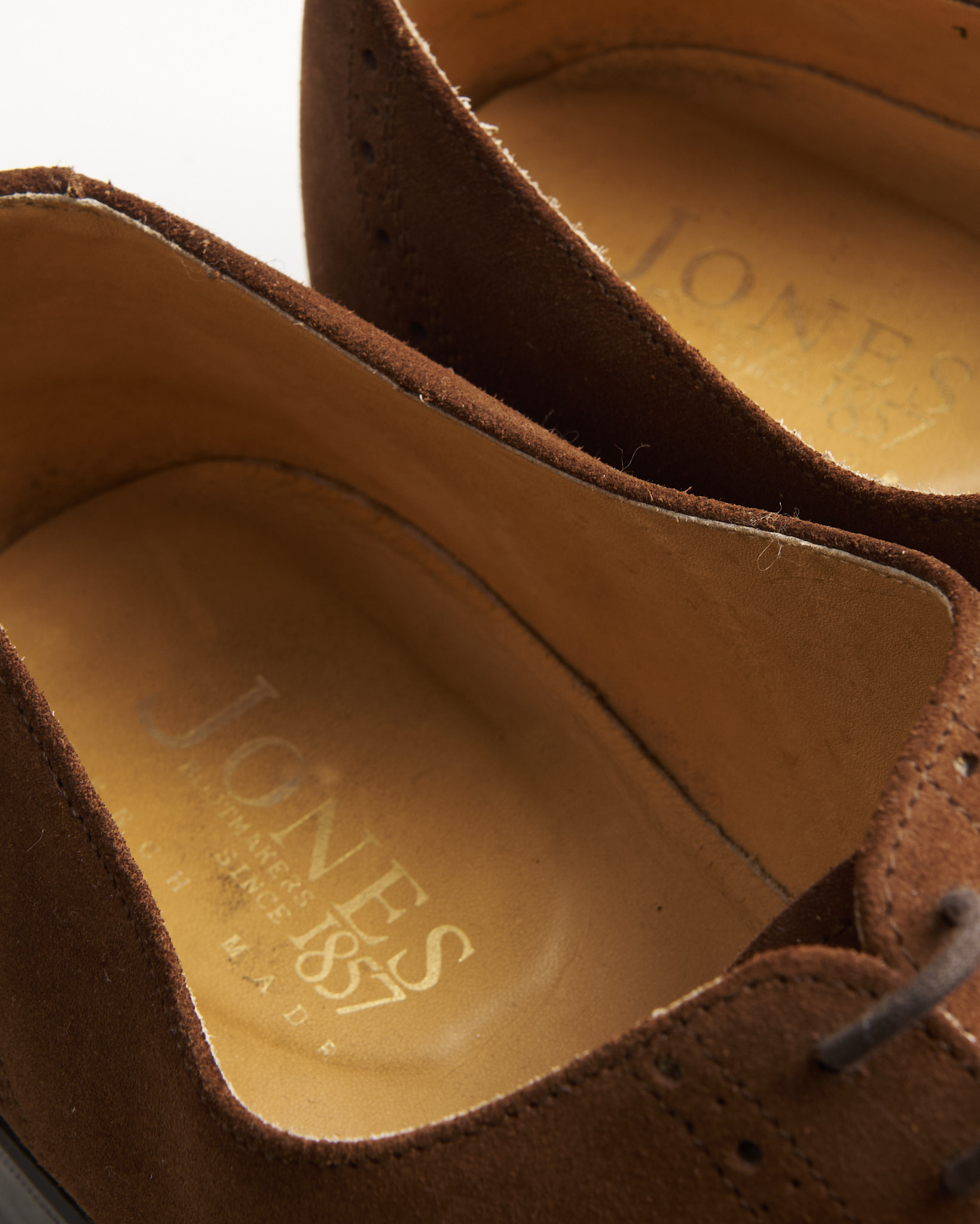 Броги из замши Jones Bootmaker — изображение 6