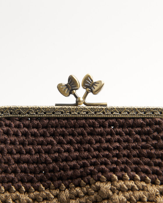 Вязаная сумка-кошелёк — фото 3