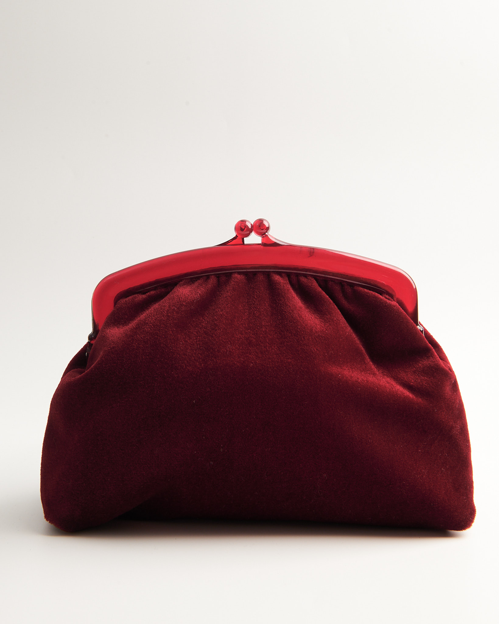 Сумка-клатч из бархата