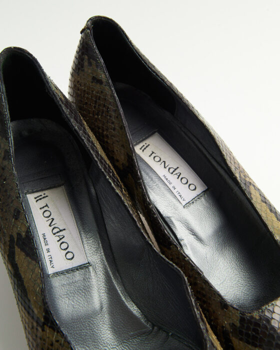 Туфли из питона made in Italy — фото 7
