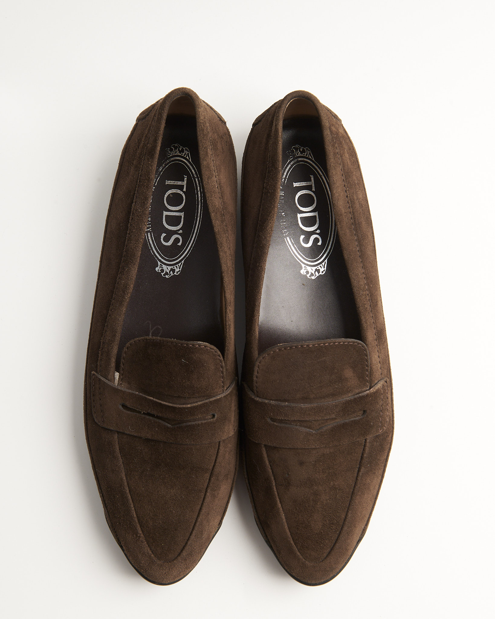 Лоферы Tod’s из замши