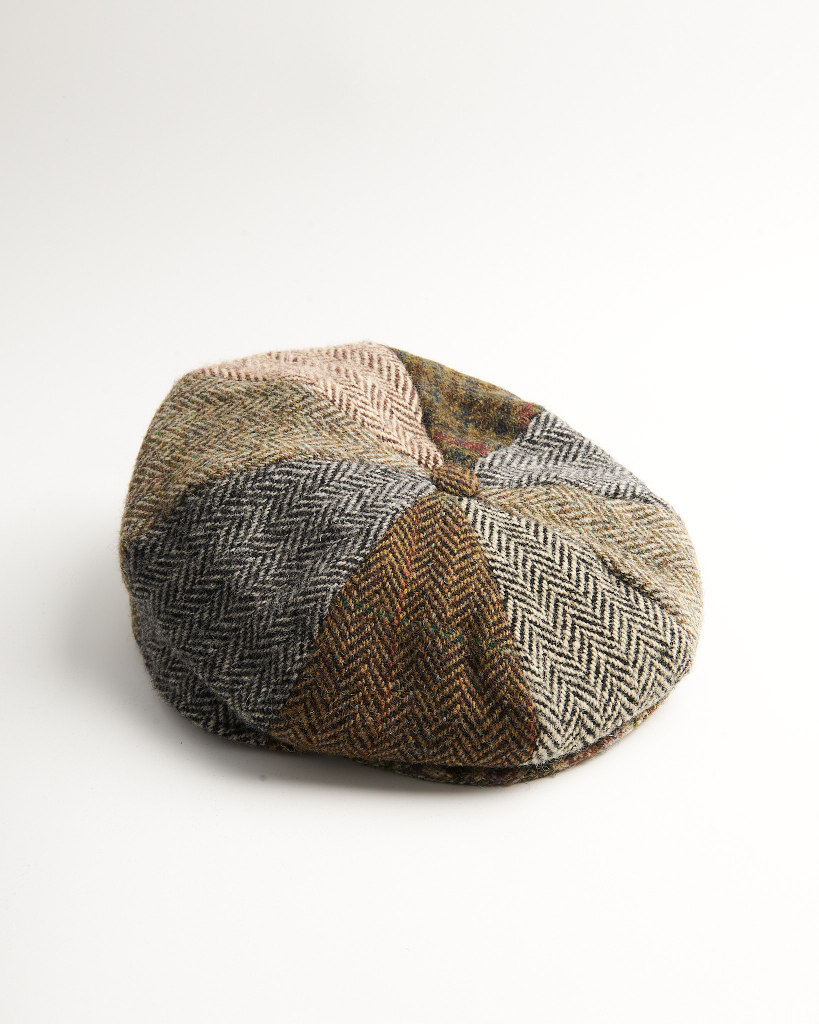 Шерстяная кепка из твида Failsworth made in UK — изображение 3