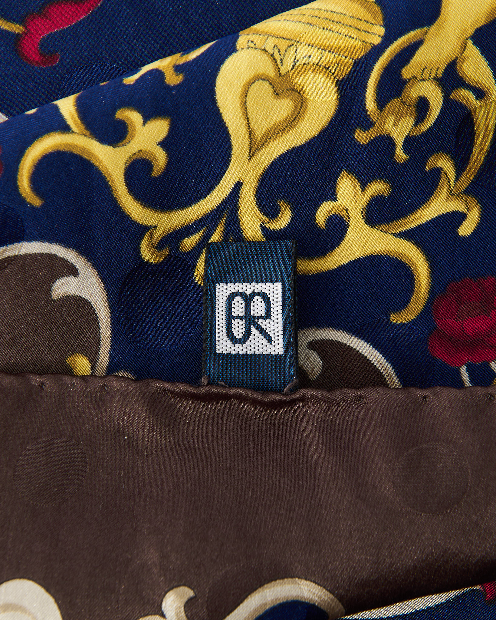 Платок с декоративным рисунком made in Italy — изображение 5