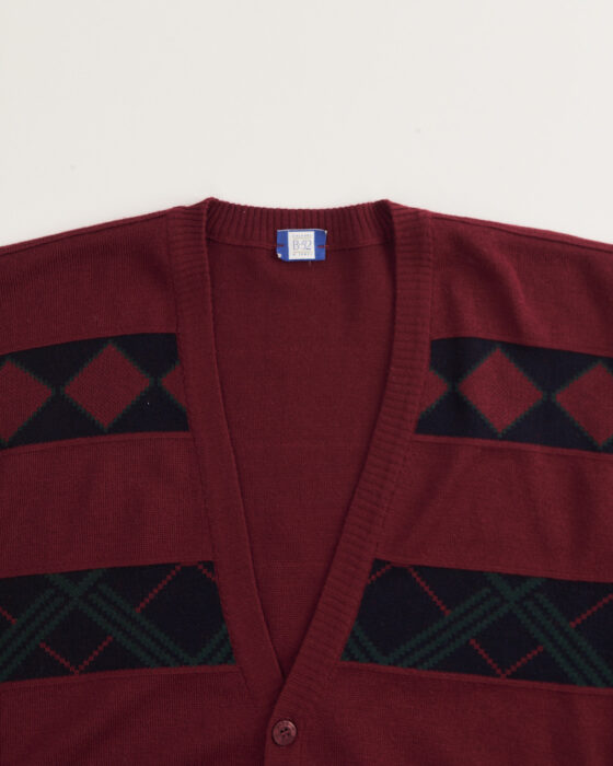 Винтажный кардиган с узором — фото 2