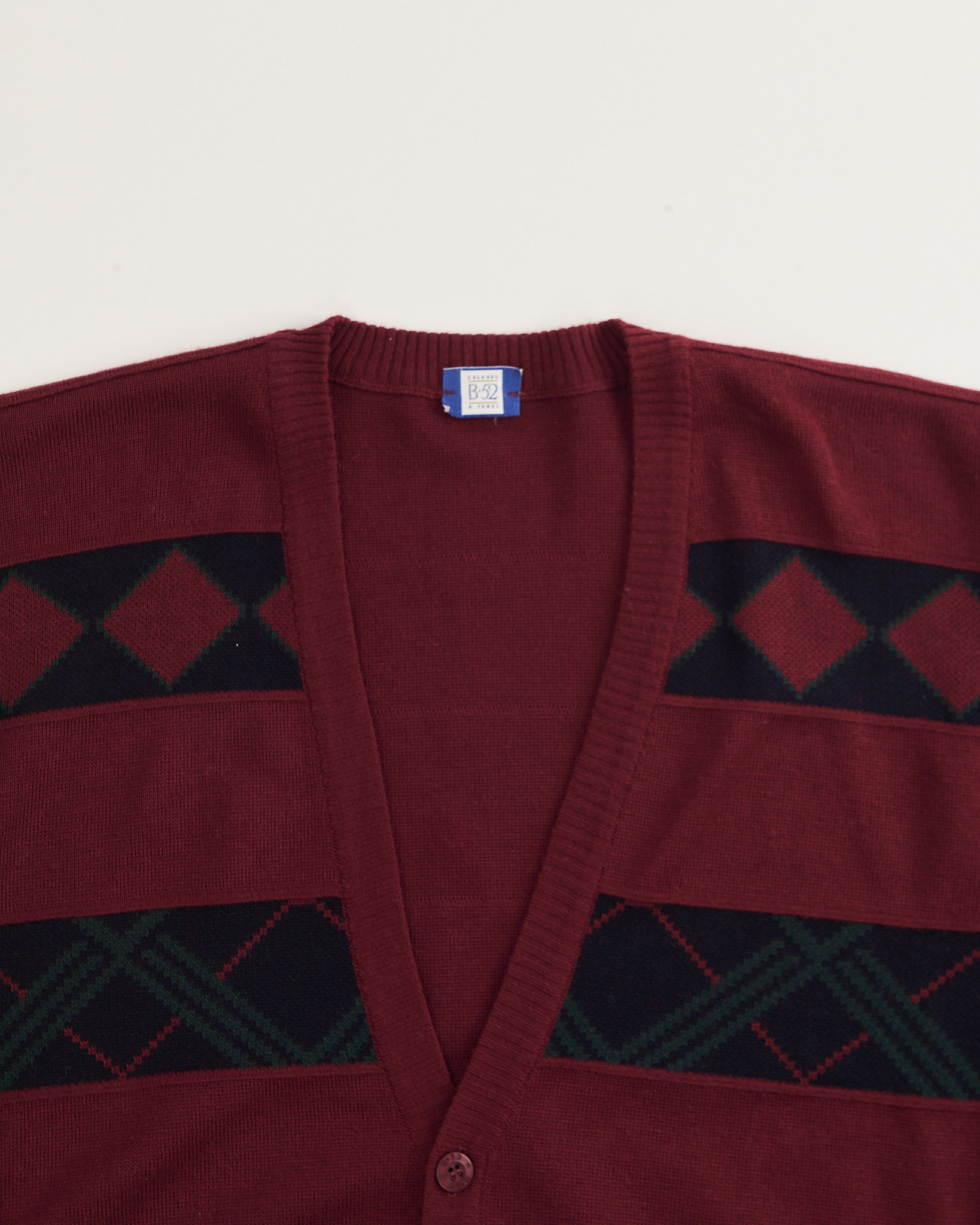 Винтажный кардиган с узором — изображение 3