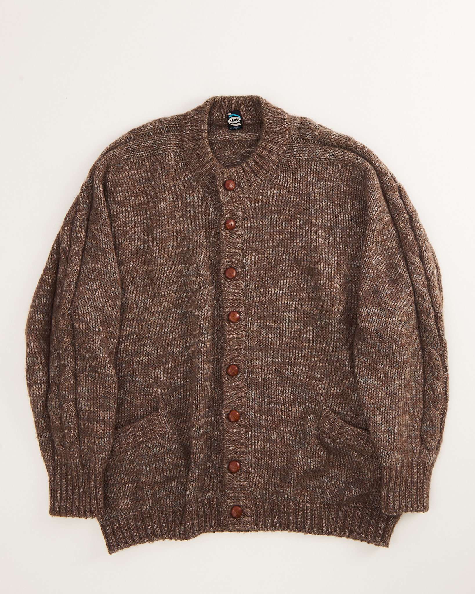 Кардиган из шерсти made in Italy