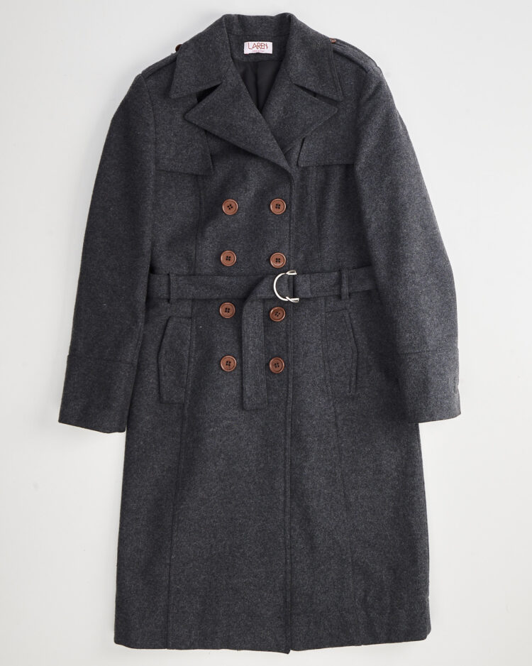 Пальто из шерсти от Laren made in Italy