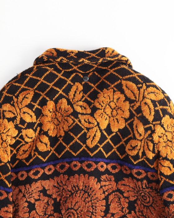 Пальто с жаккардовым узором — фото 3